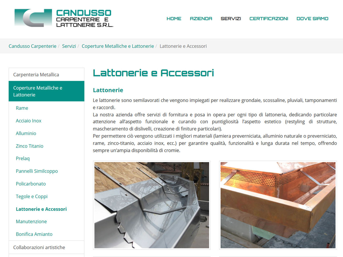 Candusso Carpenterie e Lattonerie S.r.l.