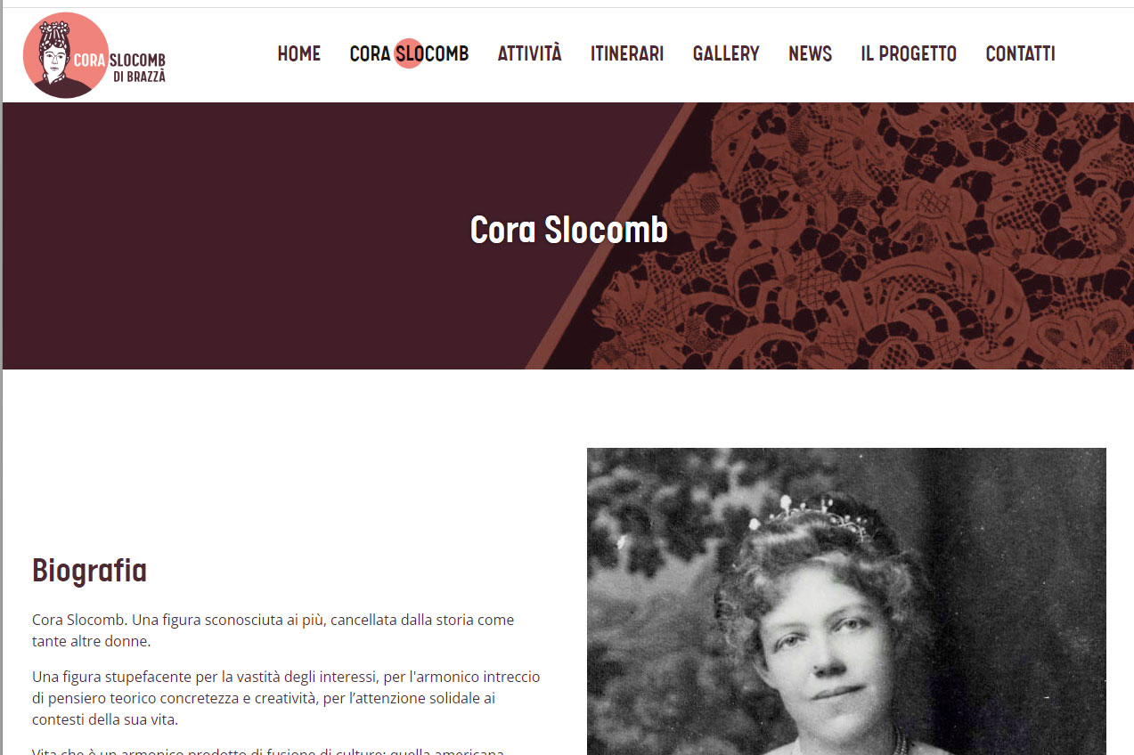 Cora Slocomb, Comune di Moruzzo