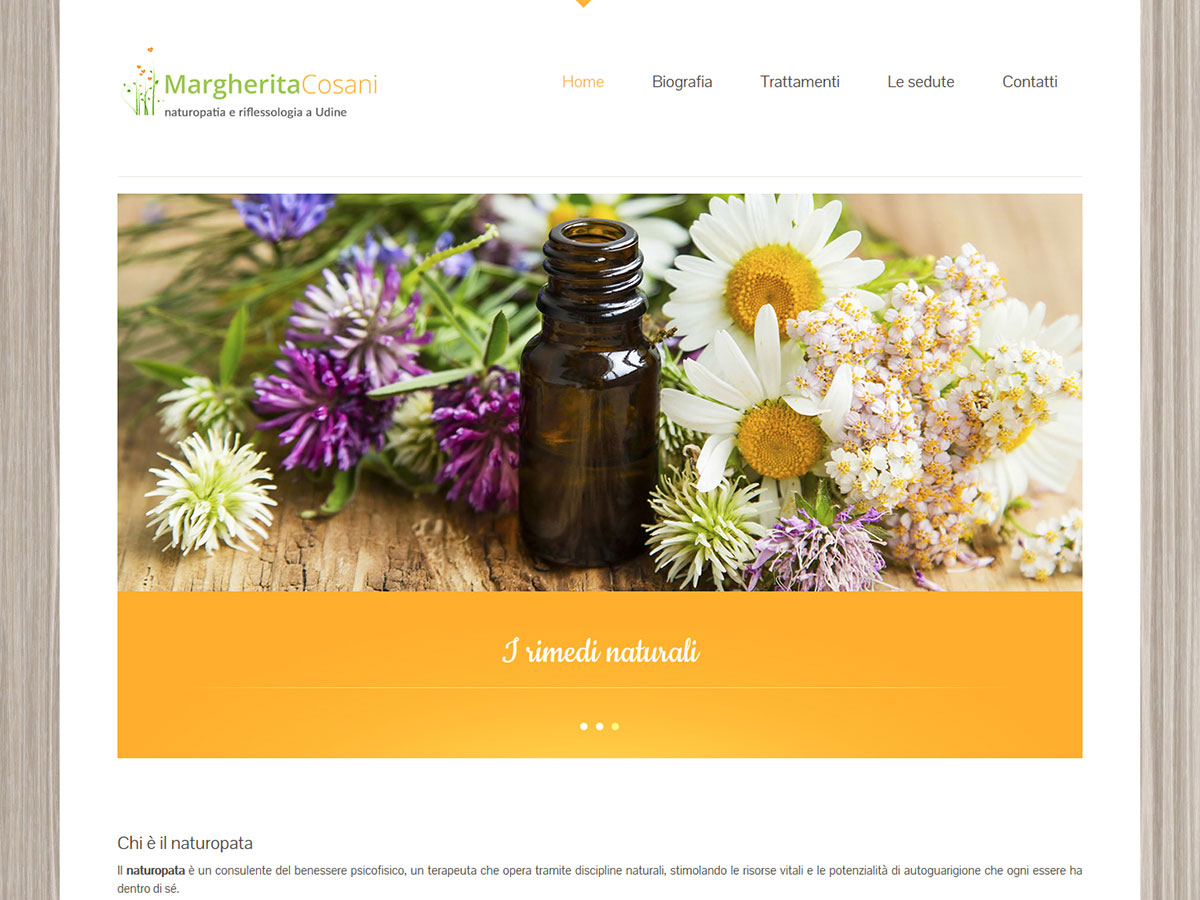 Margherita Cosani Naturopata e Riflessologa
